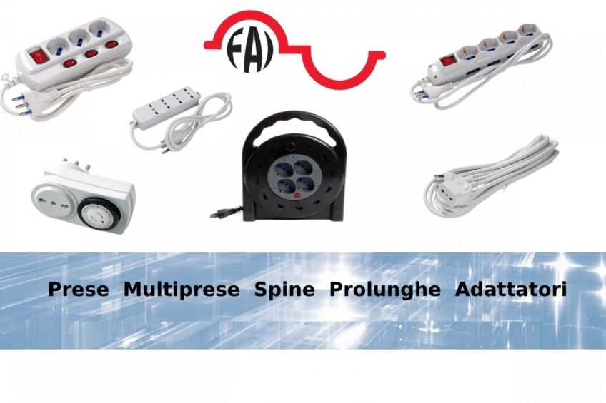 FAI multiprese adattatori cavi accesssori