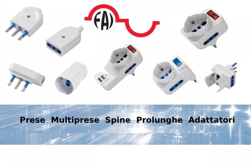 FAI multiprese adattatori cavi accesssori