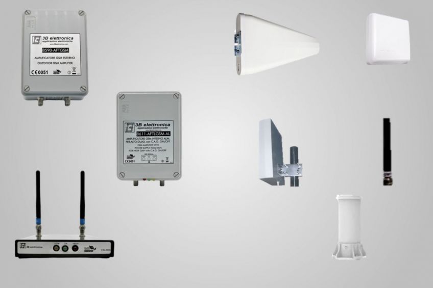 Sistemi amplificazione GSM a doppio cavo 3B Elettronica