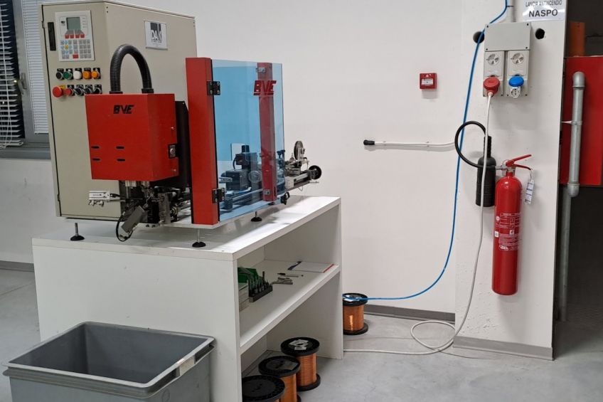 Produzione bobine per applicazioni elettroniche